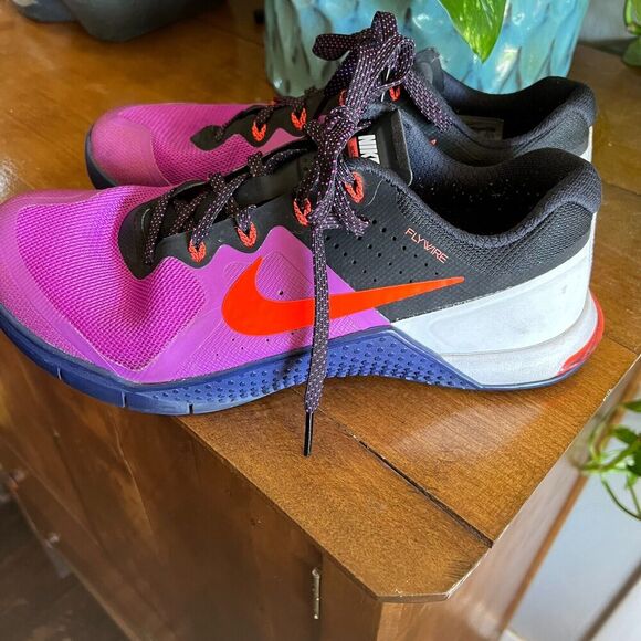 Nike Metcon 2 II Flywire Men’s Size 7.5 Shoes Hyper-Violet 819899-560 - Picture 1 of 11